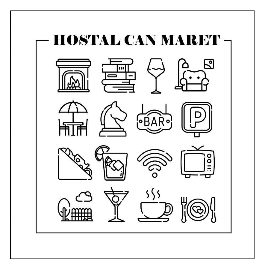Hostal Can Maret Vilademuls Exterior foto